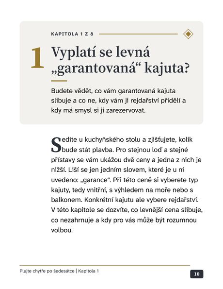 Strana 10 z 102: První strana kapitoly 1
